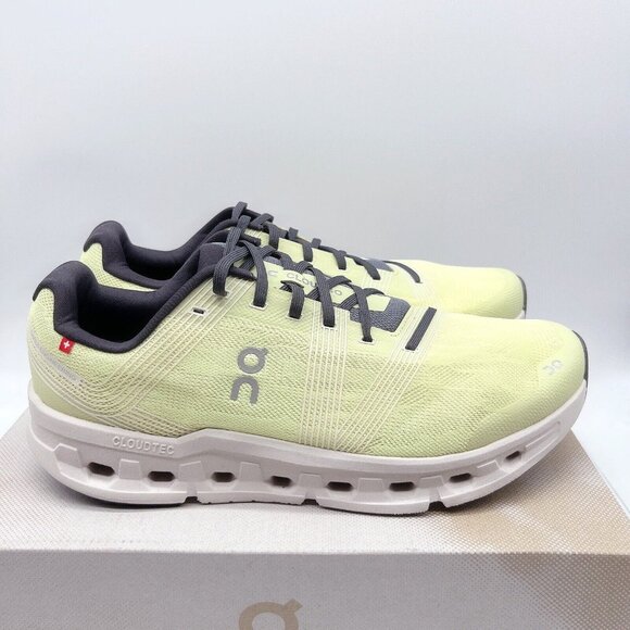 On Cloudgo Wide Running Shoes Sneaker Frost/ Hay Mens Size US 8.5 * Rare - Picture 5 of 12